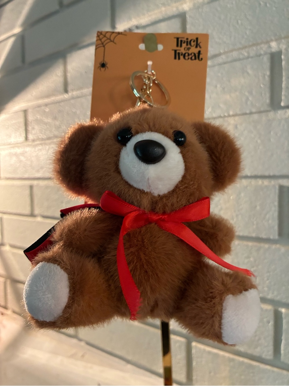 Halloween Vampire Teddy Bear Bag Charm - Picture 2 of 4
